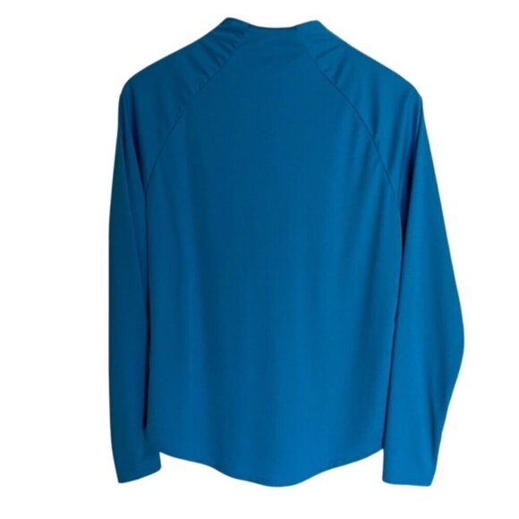 18Birdies Jemma 1/4 Zip Pullover in Ibiza Blue Medium - Picture 3 of 5